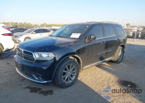 2017 Dodge Durango Sxt Rwd из США, поврежденный, VIN 1C4RDHAGXHC629135